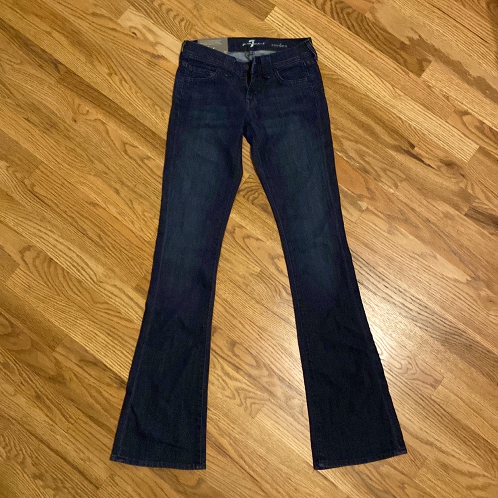 7 for all mankind, bootcut, slim jeans